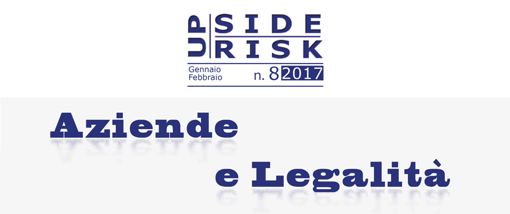 Upside Risk n. 08 - Aziende e Legalità (copertina)