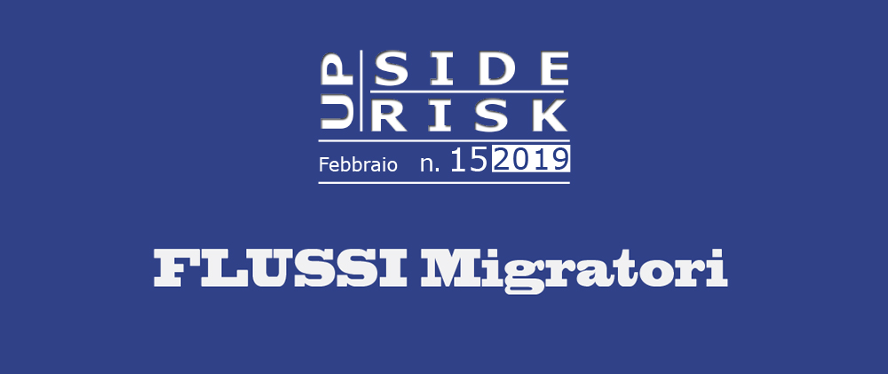 Upside Risk n. 15 - Migrazioni e Flussi Migratori (copertina)