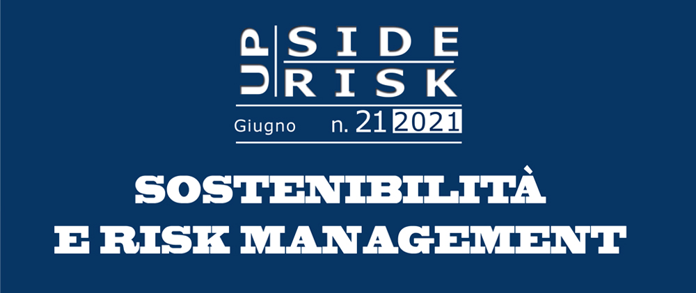 Upside Risk n. 21 - Sostenibilità e risk management (copertina)